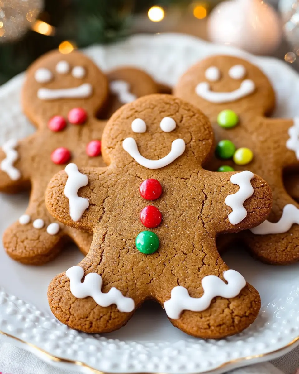 Classic Gingerbread Men Cookies First Image First Image