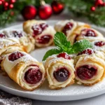 Festive Christmas Cranberry Roll Ups First Image First Image