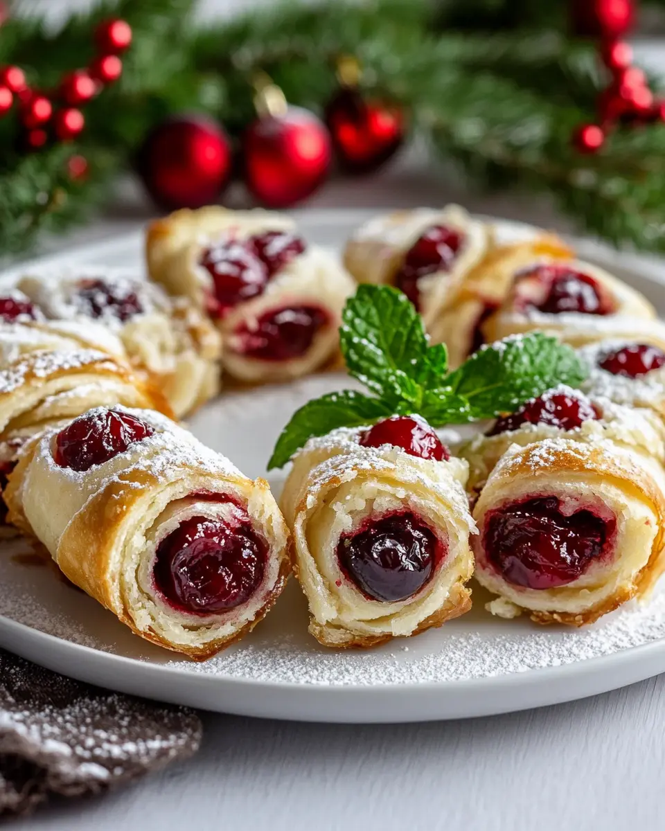 Festive Christmas Cranberry Roll Ups: Easy, Joyful Holiday Treats