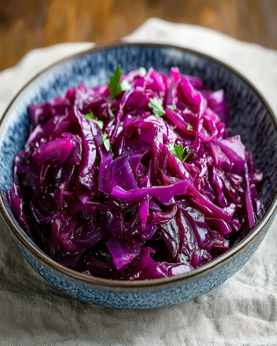 German Red Cabbage: The Best Sweet and Sour Side Dish Ever