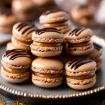 Decadent Chocolate Caramel Macarons First Image First Image