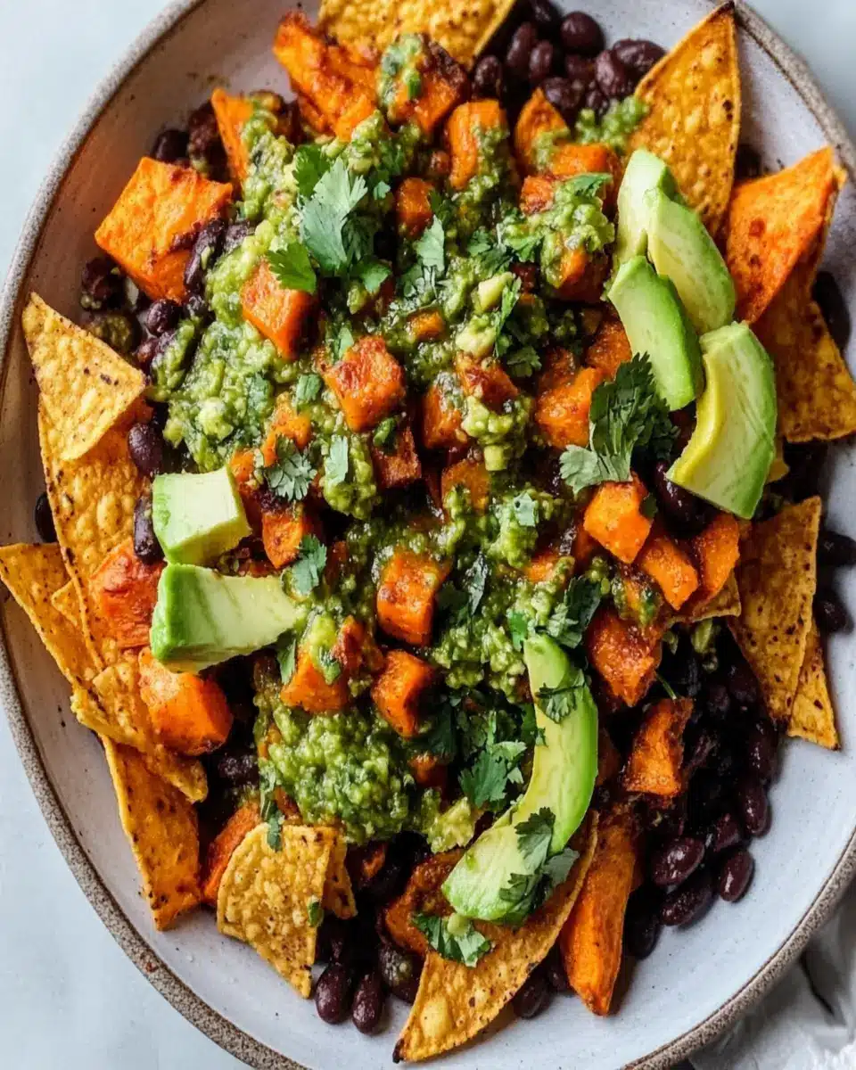 Sweet Potato and Black Bean Nachos: Irresistibly Bold & Easy!