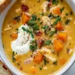 Creamy Chicken Butternut Soup First Image First Image