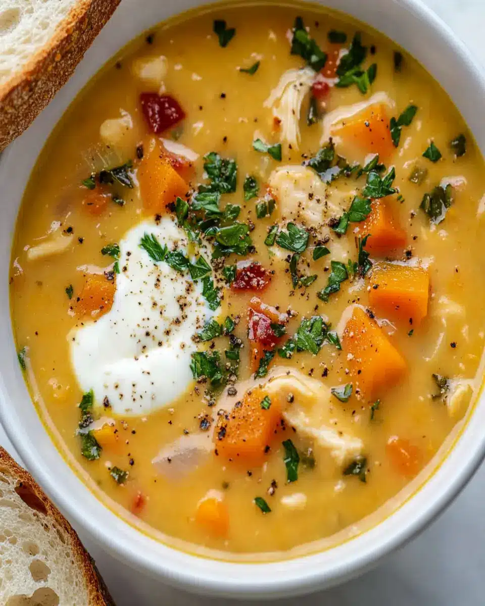 Creamy Chicken Butternut Soup: Your Cozy, Indulgent Comfort!