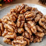 Christmas Cinnamon-Glazed Walnuts with Allulose Drizzle First Image First Image