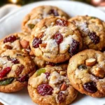 Easy Christmas Fruitcake Cookies First Image First Image