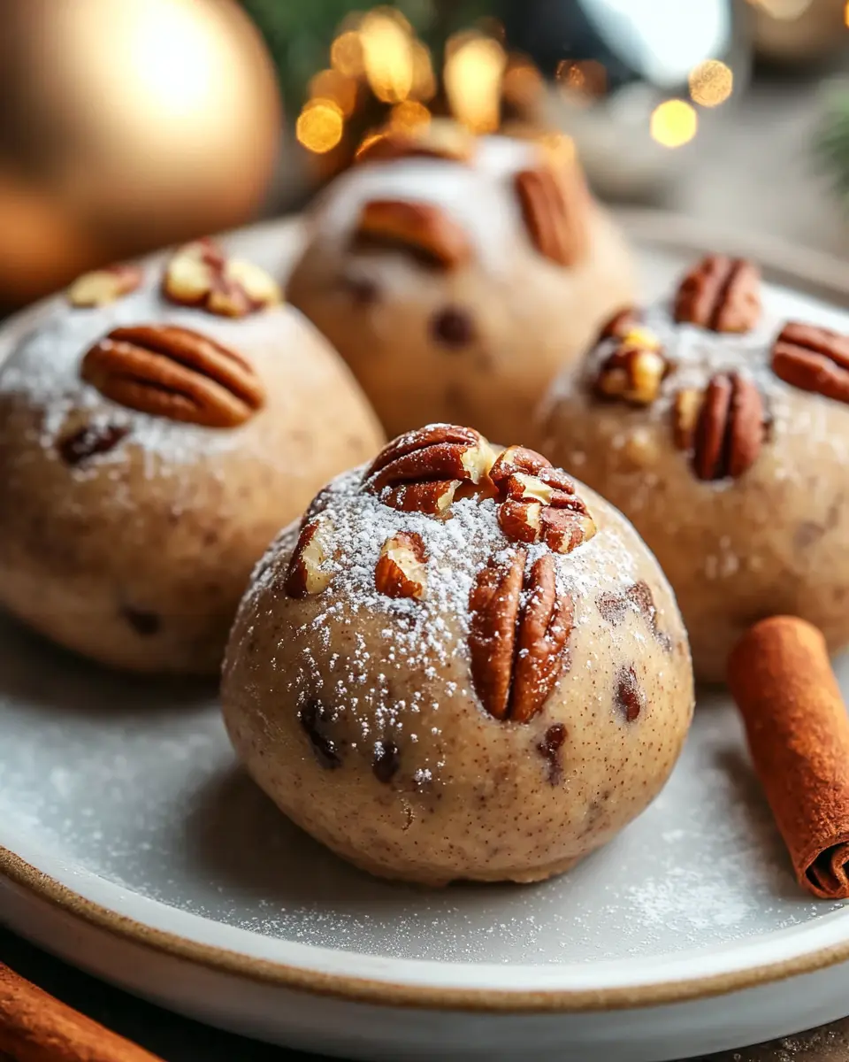 Christmas Spiced Pecan Butter Fat Bombs First Image First Image