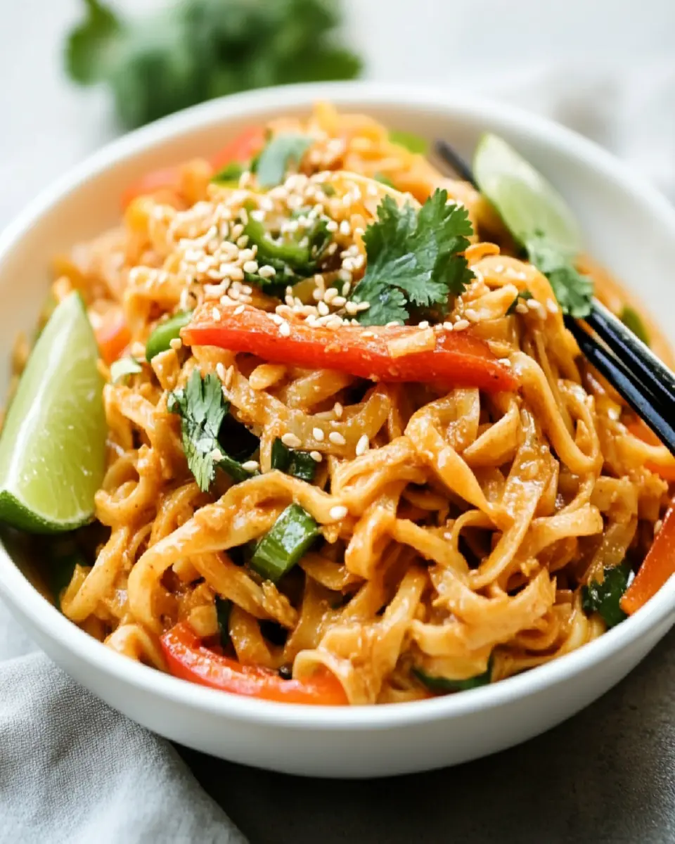 15-Minute Red Curry Noodles: Easy, Flavor-Packed Delight!