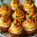 Cajun Style Fried Deviled Eggs First Image First Image