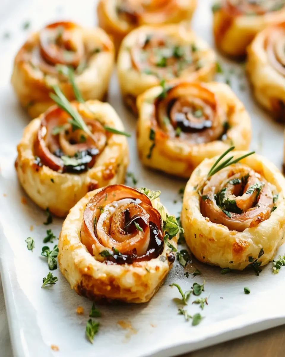 Sage & Prosciutto Pinwheels: Irresistibly Savory Bites