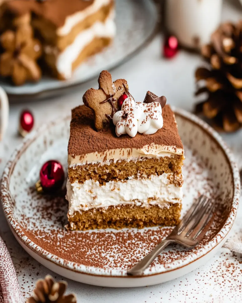 Gingerbread Tiramisu First Image First Image