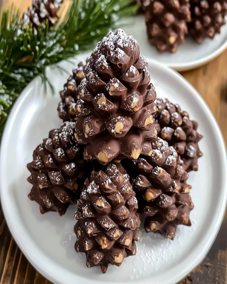 3-ingredient chocolate pinecones First Image First Image