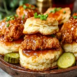 Hot Honey Chicken Biscuits First Image First Image