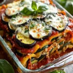 Layered Mediterranean Vegetable Lasagna with Creamy Ricotta First Image First Image