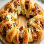 Bacon Brie Crescent Wreath First Image First Image