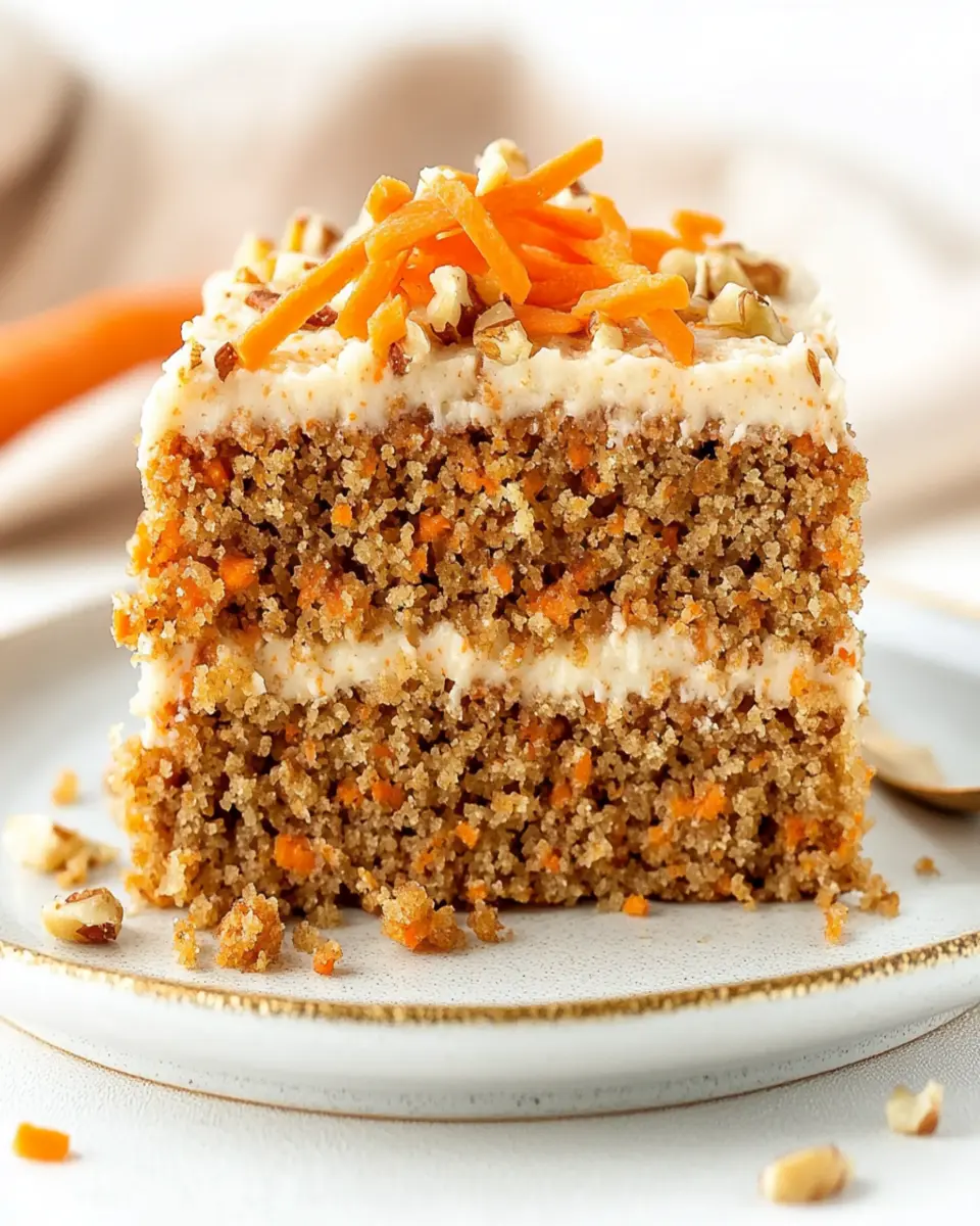 Healthy Oatmeal Carrot Cake First Image First Image