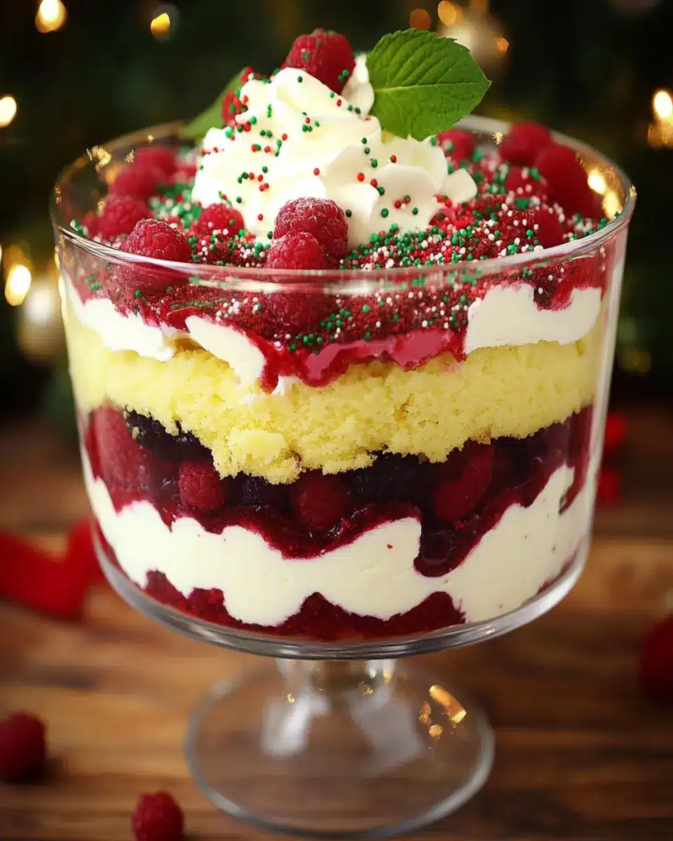 Christmas Trifle Dessert: Indulgent Layers of Holiday Joy