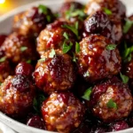Best Christmas Cranberry Meatballs First Image First Image