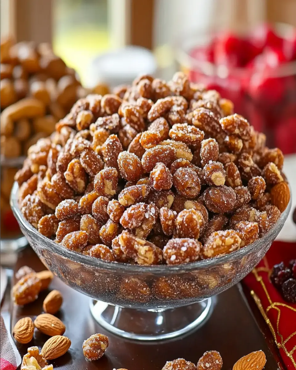 Slow Cooker Candied Nuts First Image First Image