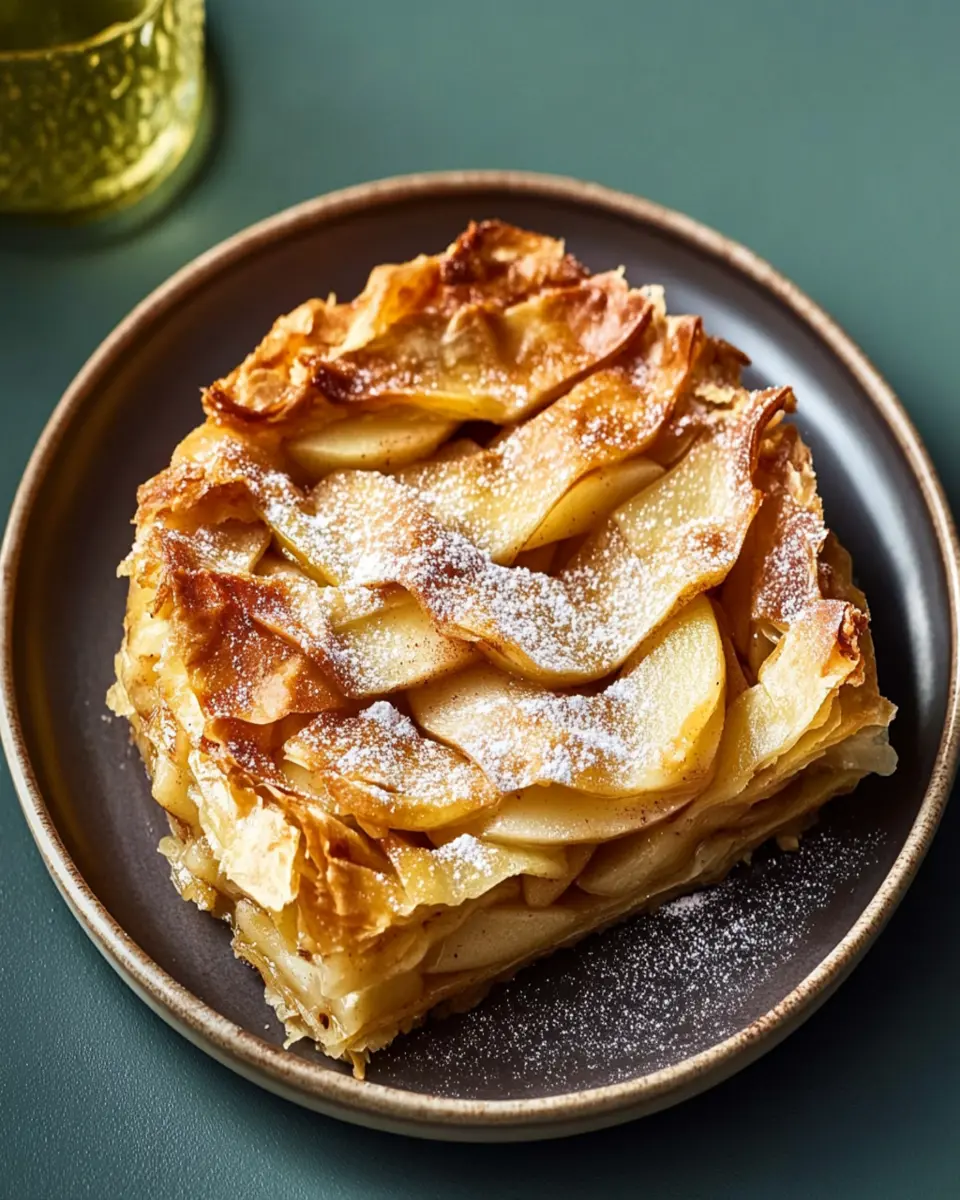 Apple Pie Fillo Cake First Image First Image