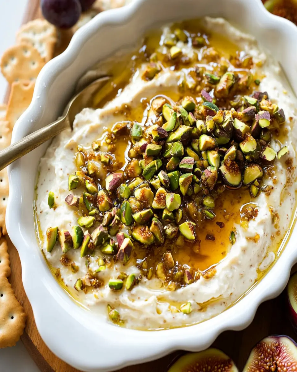 Boursin Fig Hot Honey Pistachio Dip First Image First Image