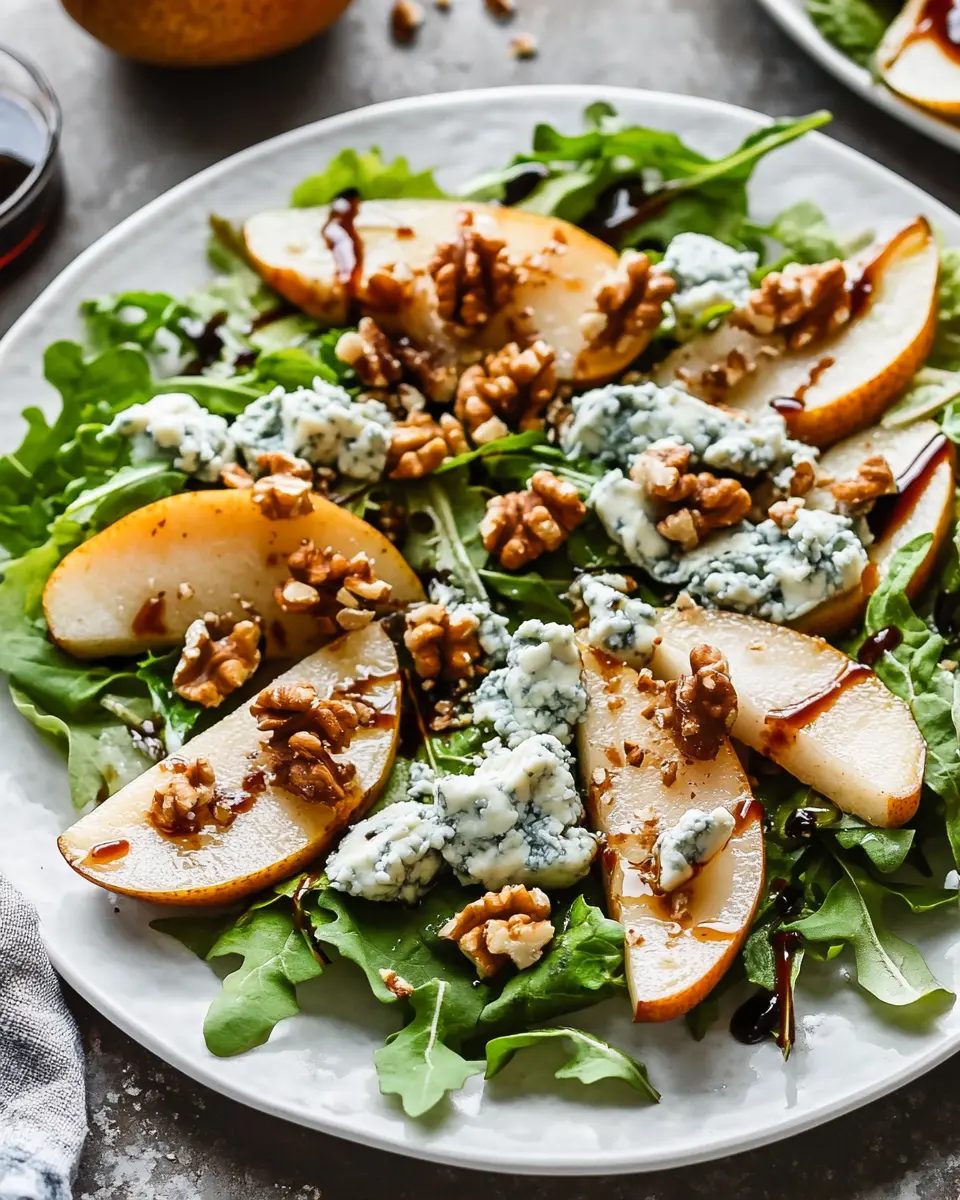 Pear and Gorgonzola Salad: The Best Flavorful Delight Ever!