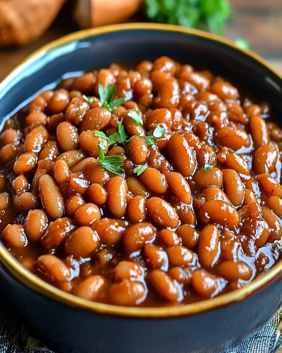 Boston Baked Beans Bliss: A Comforting Homemade Delight