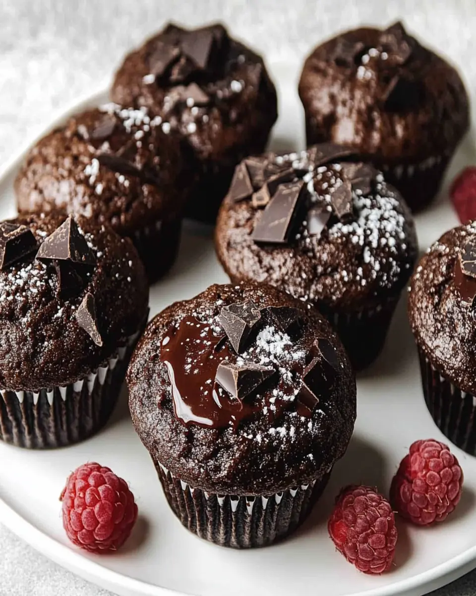 Double Chocolate Rye Muffins: Indulgent Treats You’ll Love
