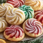 Twisted Christmas Cookies with Almond & Citrus Icing First Image First Image