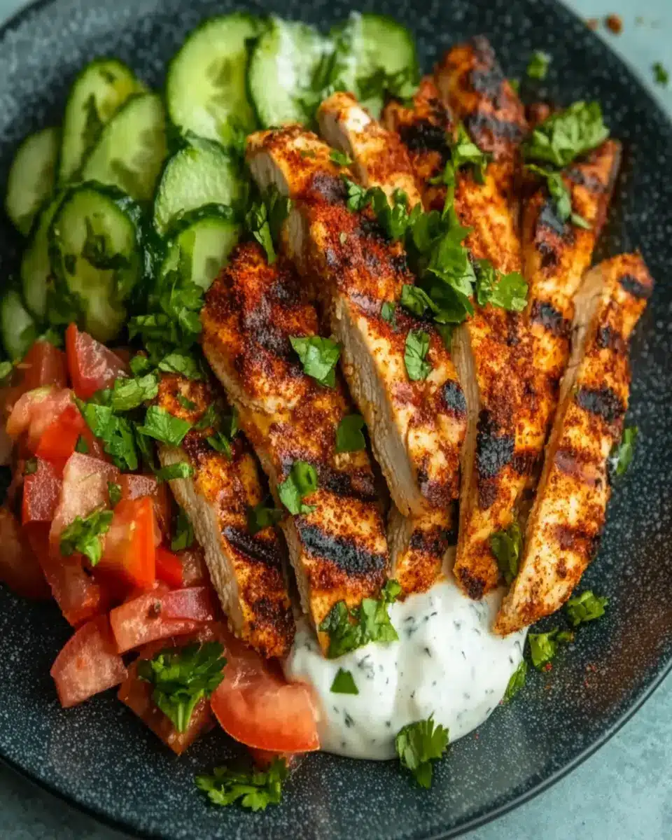 Keto Chicken Shawarma: Juicy Spices with Garlic Bliss