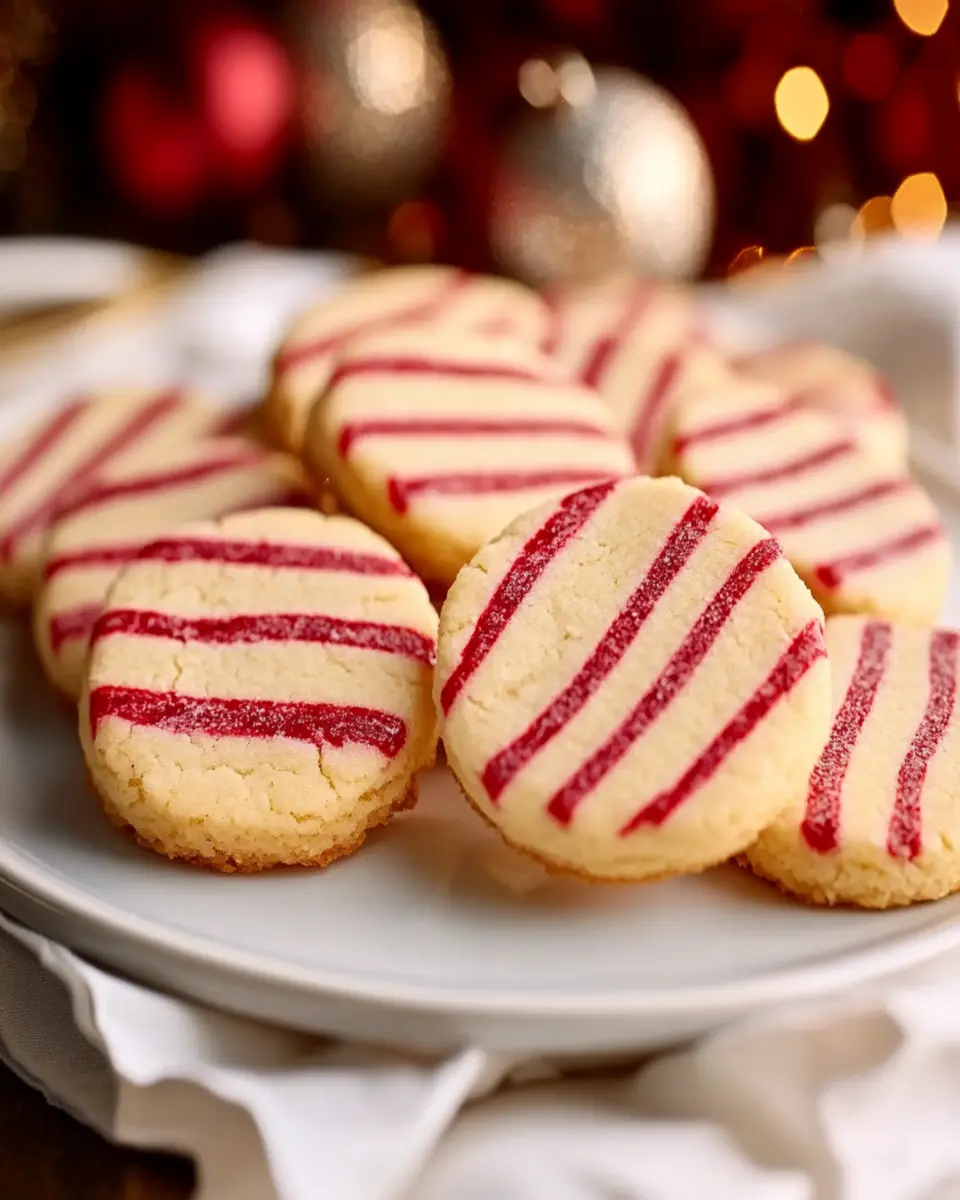 Peppermint Stripe Cookies That Will Brighten Your Holidays