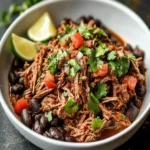Cuban Shredded Beef with Black Beans First Image First Image