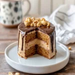 Mini Keto Peanut Butter Chocolate Cake First Image First Image