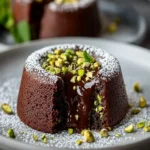 Keto Pistachio Chocolate Lava Cakes First Image First Image