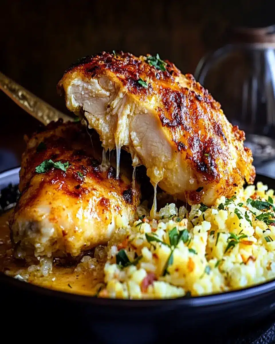 Macau-Style Baked Portuguese Chicken: Irresistibly Healthy Cauliflower Rice