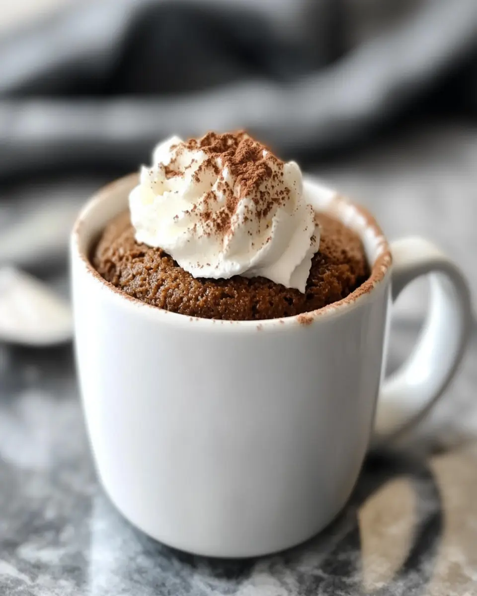 Keto Espresso Mug Cake First Image First Image