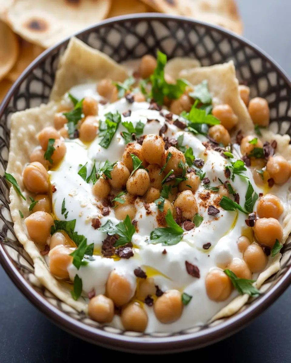 Syrian Chickpea and Yogurt Casserole: Irresistibly Cozy Dish
