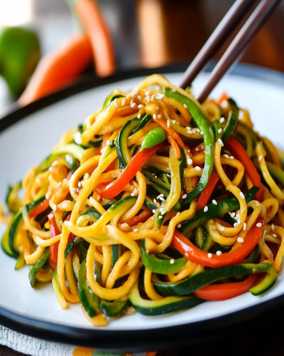 Zucchini Noodle Stir-Fry: Easy, Bold Flavor for Dinner Nights