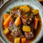 Pressure Cooker Curry Short Ribs and Root Vegetables First Image First Image