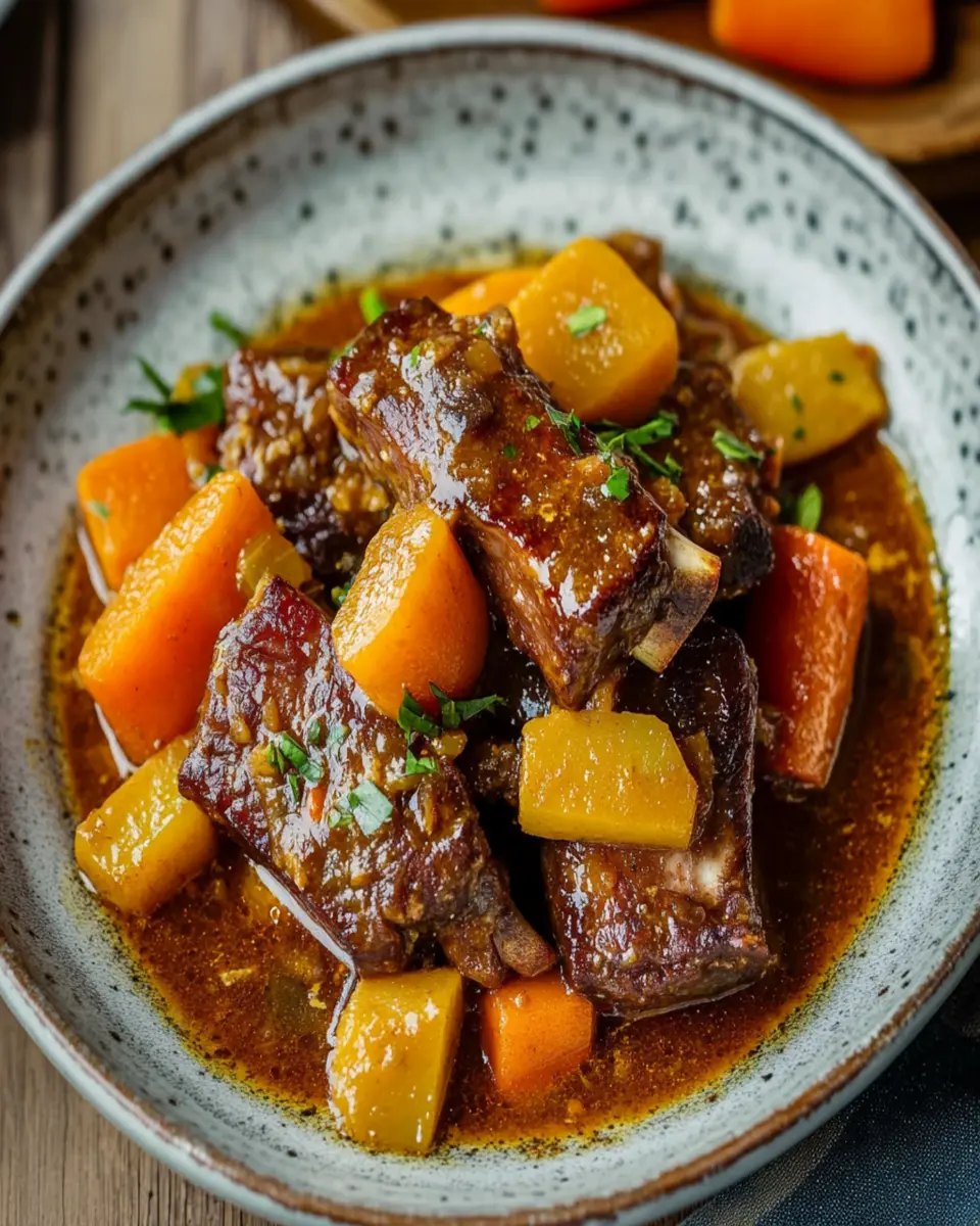 Pressure Cooker Curry Short Ribs: Indulgent Comfort Food Delight