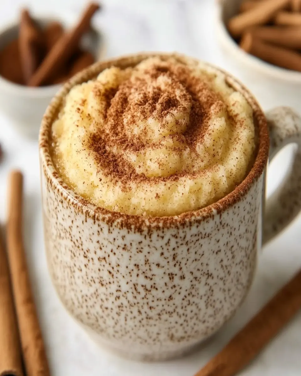 Keto Snickerdoodle Mug Cake First Image First Image