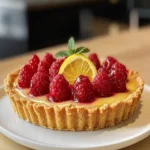 Yuzu and Raspberry Tart First Image First Image