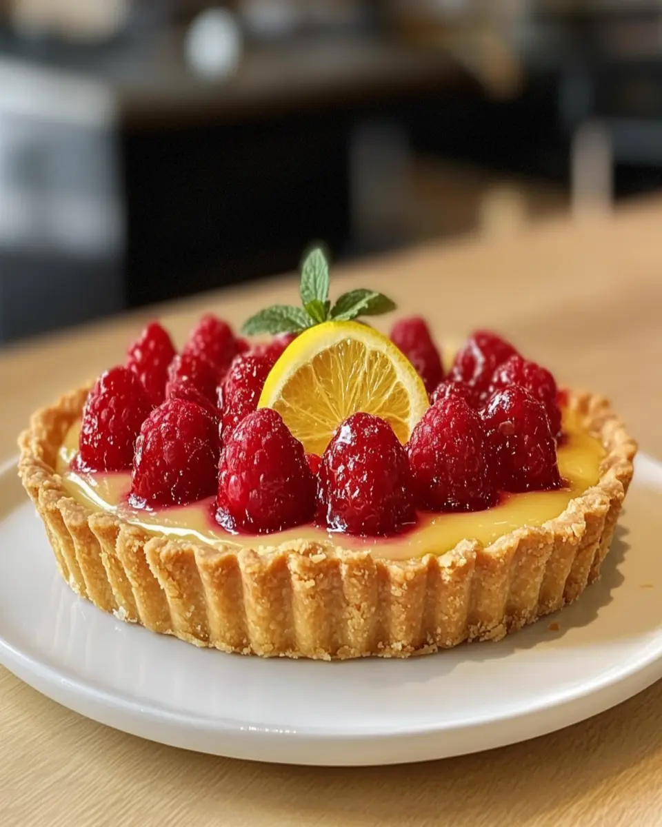 Yuzu and Raspberry Tart: A Delightfully Tangy Treat!