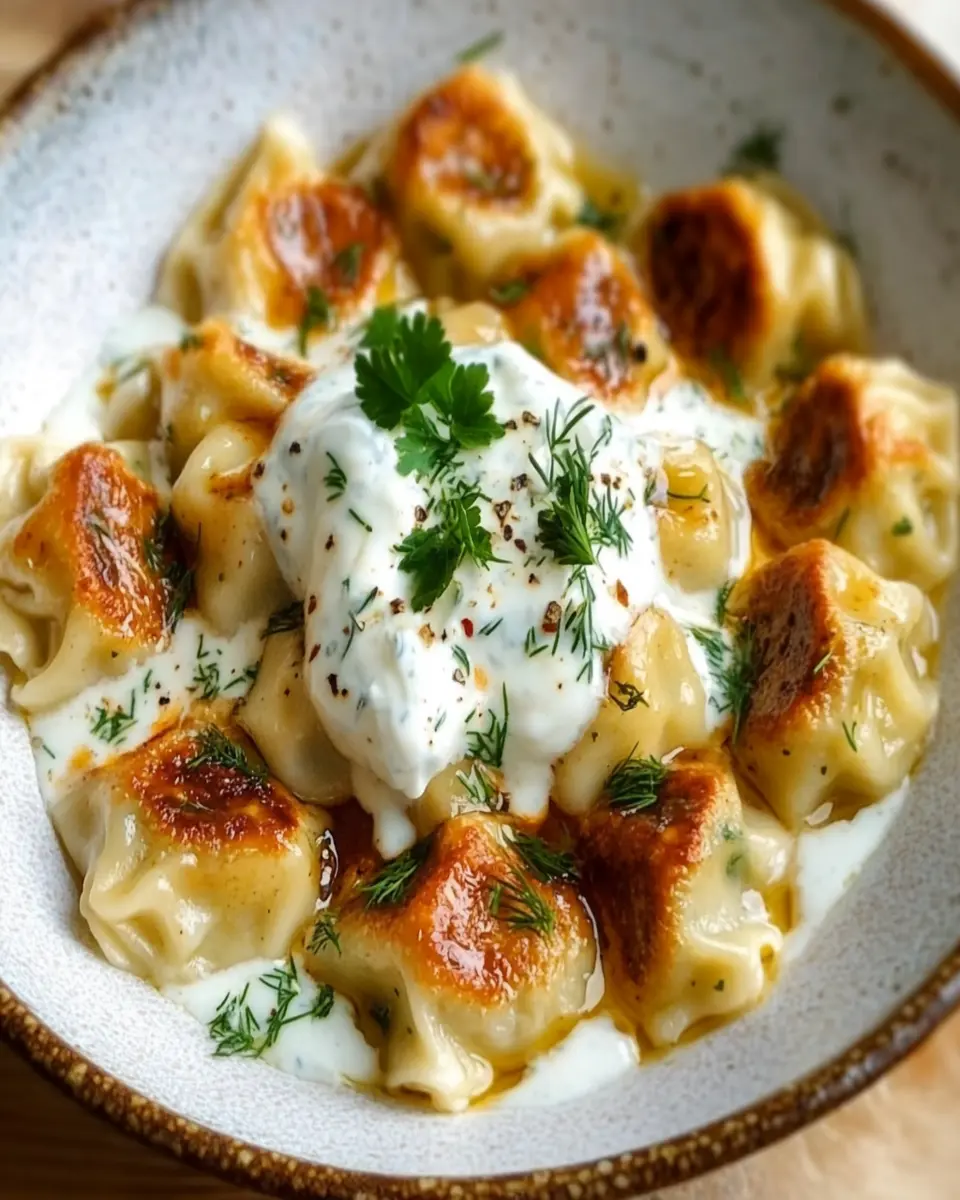 Turkish Tiny Dumplings: Indulgent Yum with Creamy Yogurt Sauce