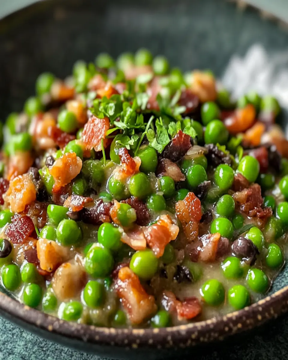 Latvian Grey Peas with Bacon: A Comforting Delight for Everyone