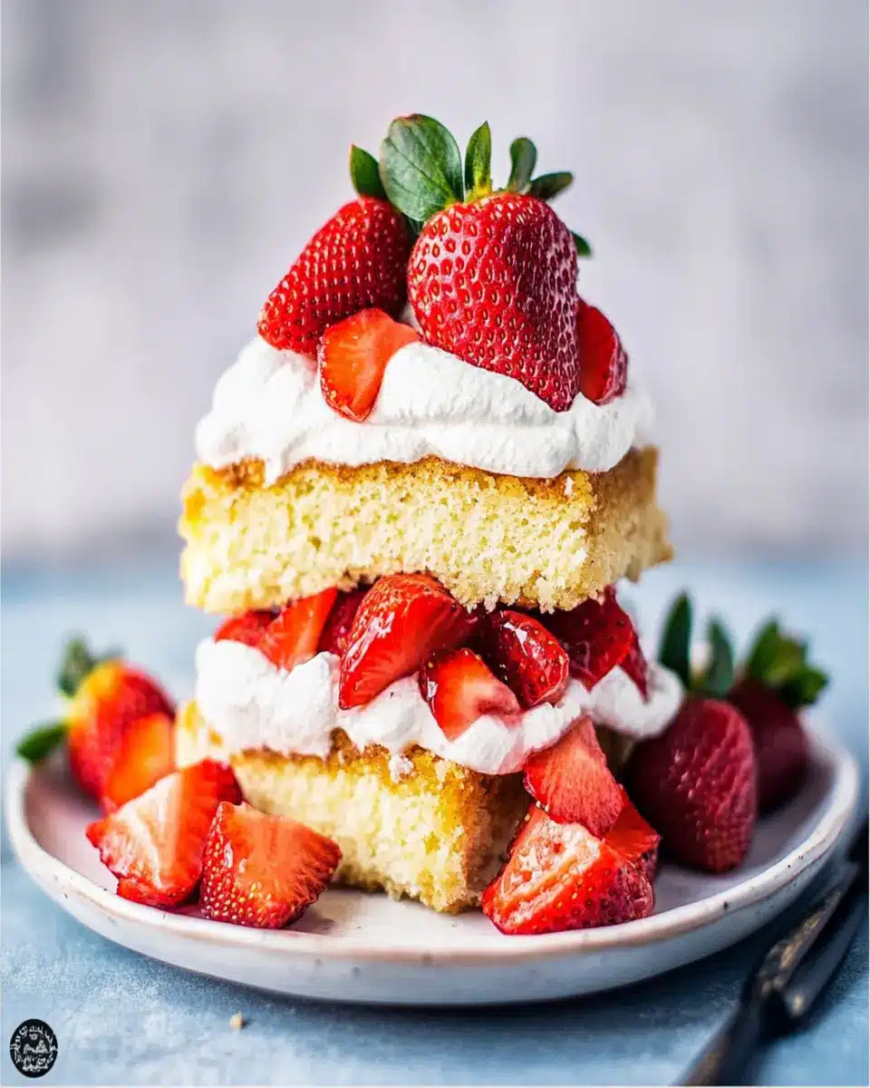 Low Carb Strawberry Shortcake First Image First Image