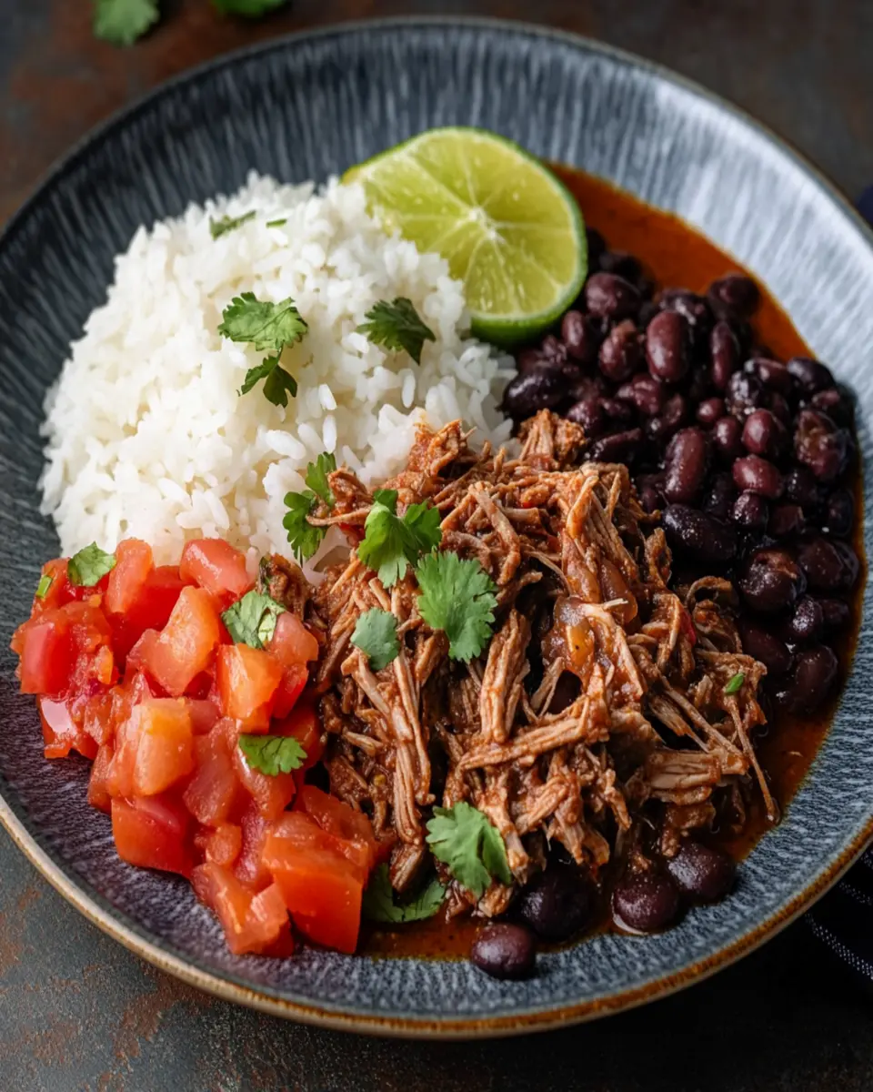 Venezuelan Shredded Beef with Rice and Beans: Simply Irresistible!