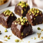 Keto Pistachio Ferrero Rocher Brownies First Image First Image