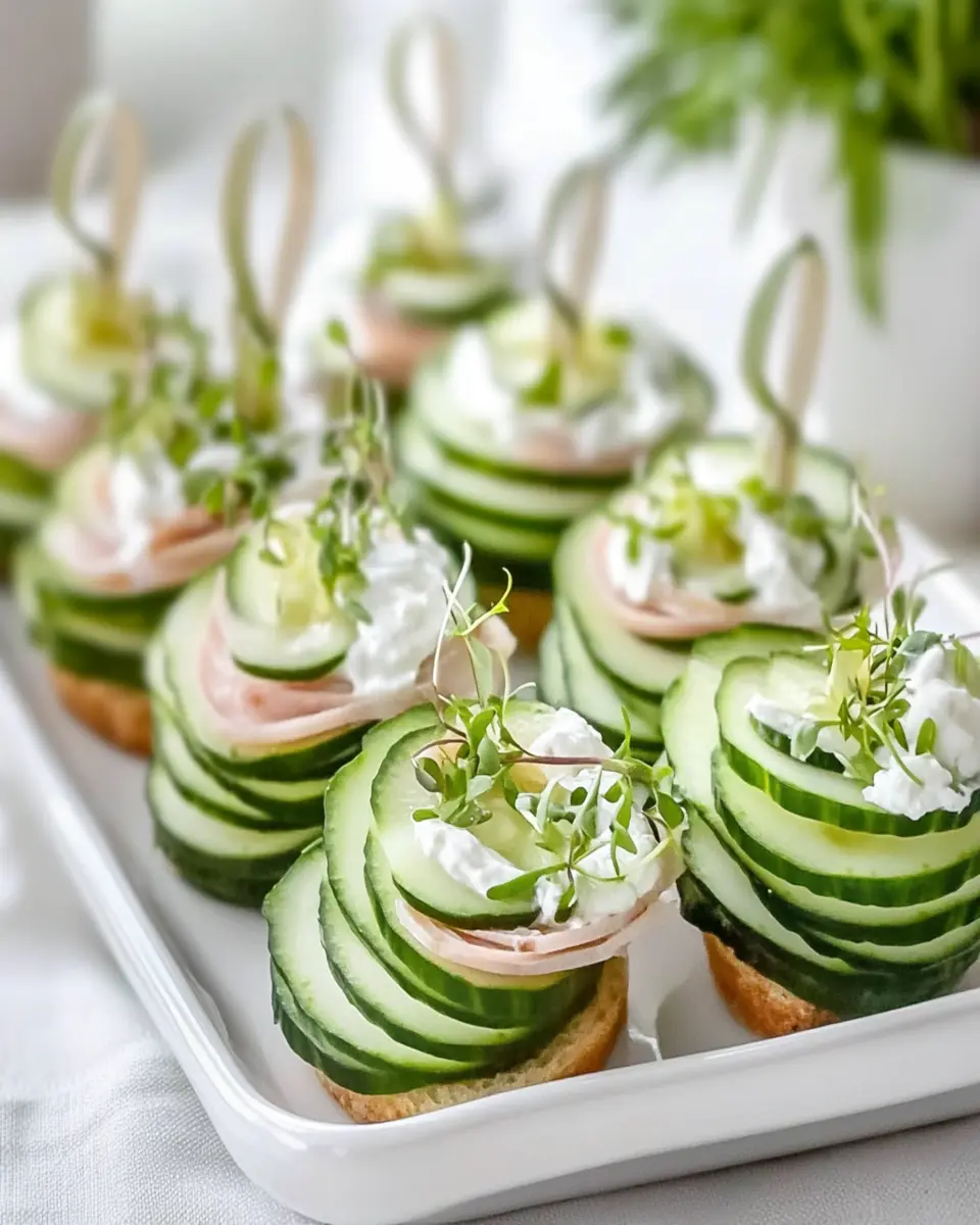 Keto Cucumber Sandwiches: Light, Fresh, and Guilt-Free Delight