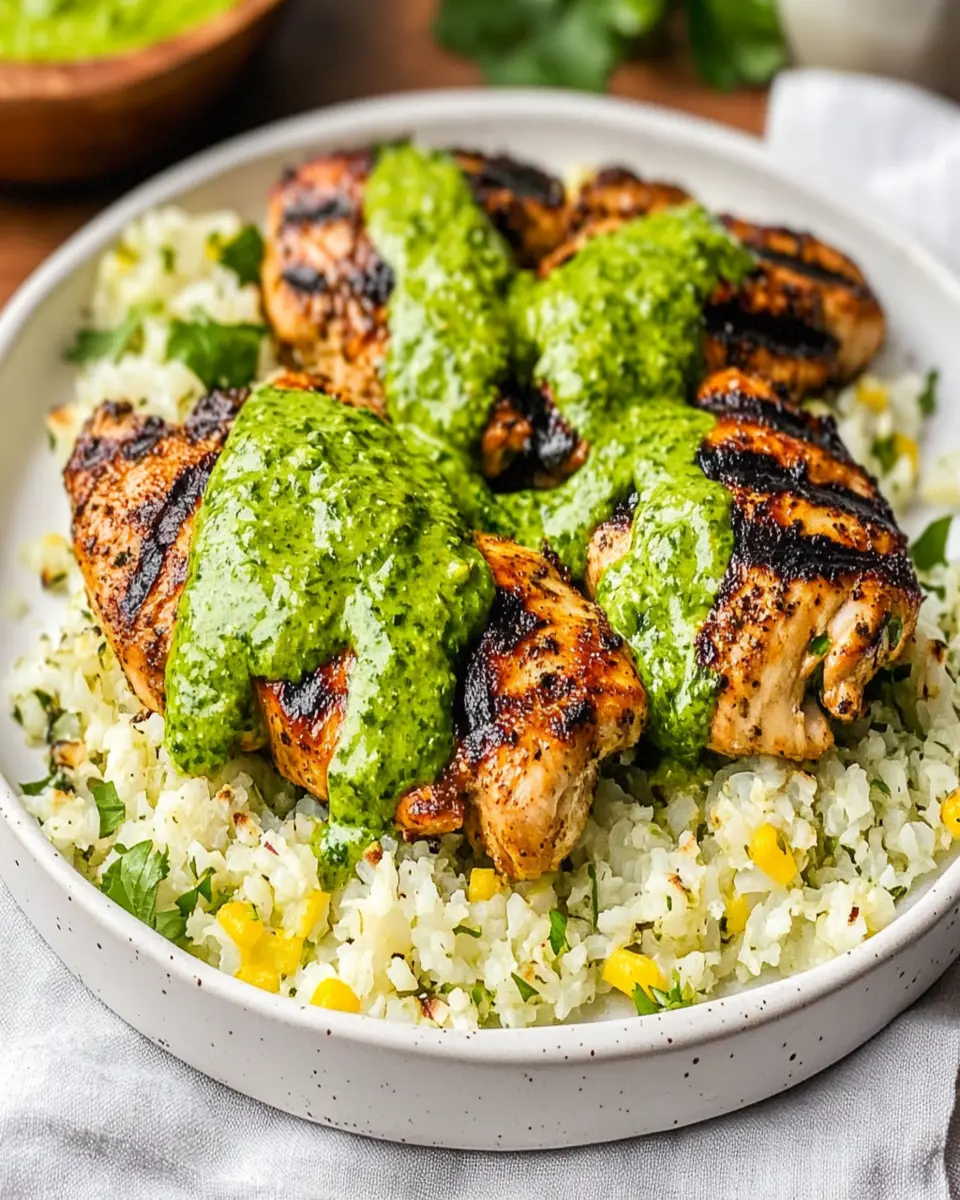Keto Peruvian Chicken: Juicy Flavor with Cauliflower Rice Delight